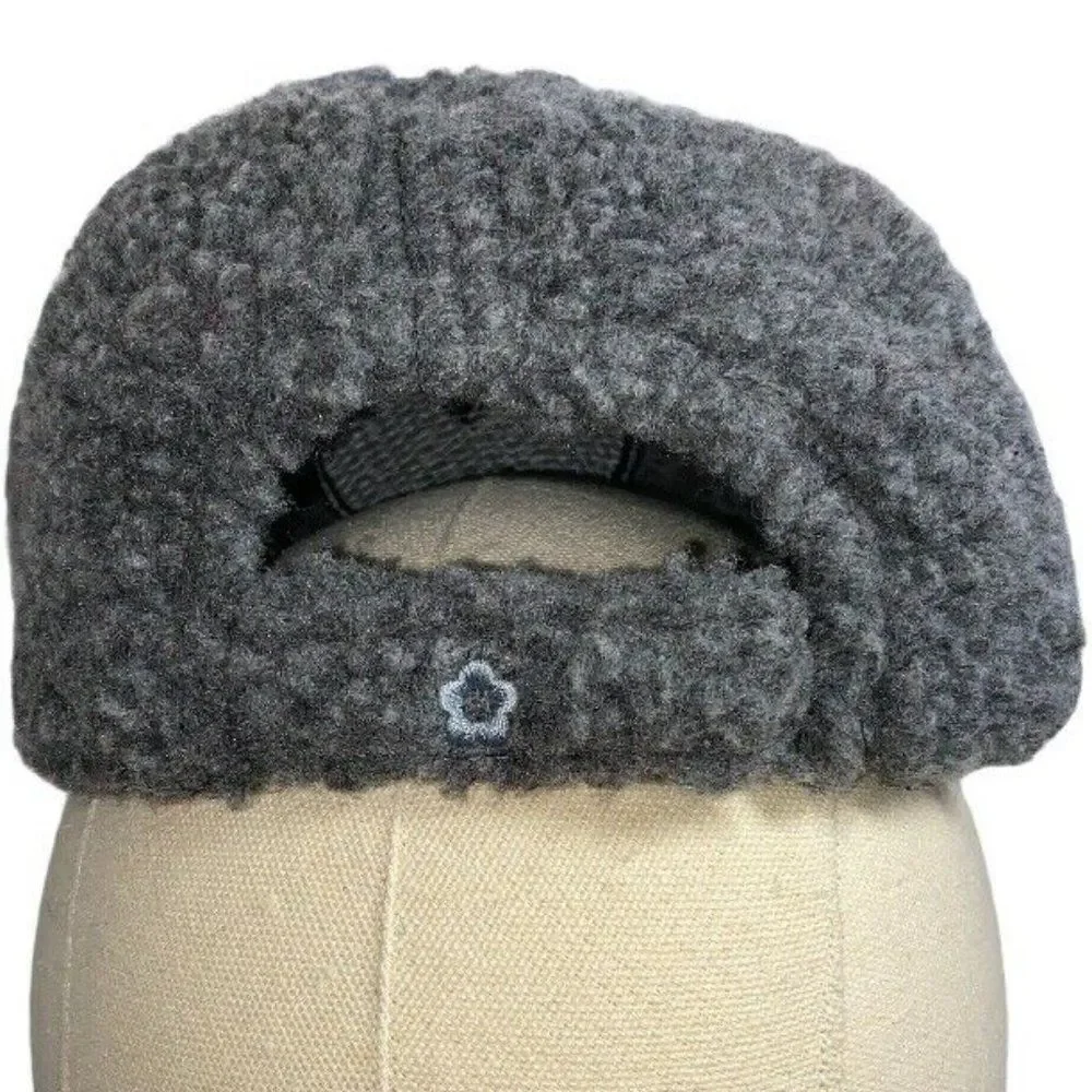 Limited Too Girls Gray Sherpa Baseball Cap Hat